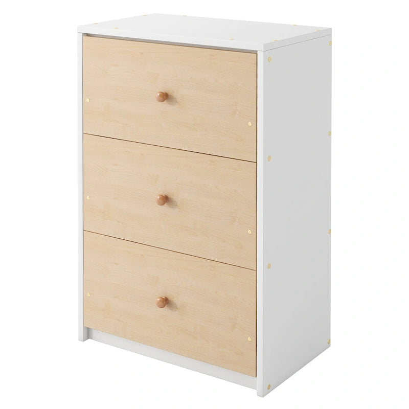 Twin Over Twin Loft Bunk Bed with Drawers and Ladder, Easy Assembly