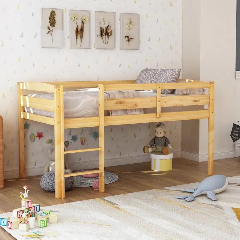 Twin Metal House Tent Bed with Slats for Playtime and Sleep