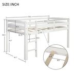 Twin Metal House Tent Bed with Slats for Playtime and Sleep